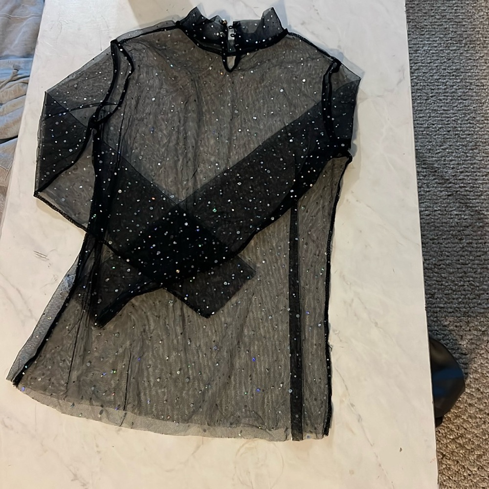 Sheer Party Top - Picture 1 of 1